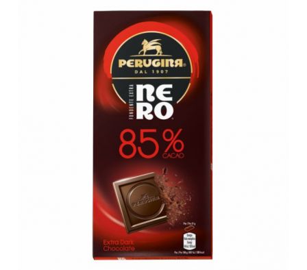 CHOCOLATE PERUGINA TABLETA NERO DARK 85% 85G