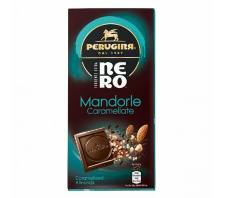 CHOCOLATE PERUGINA TABLETA NERO C/ ALMENDRA 85G
