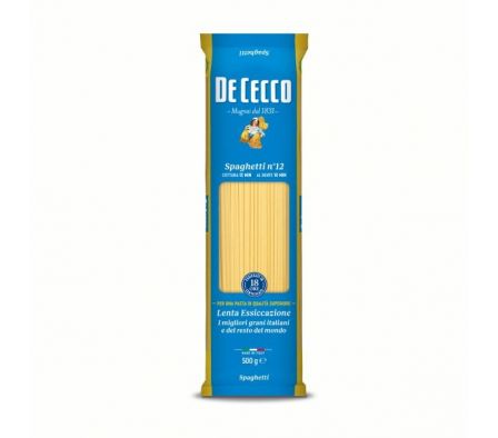 FIDEO DE CECCO SPAGHETTI N12 500GR