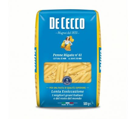 FIDEO DE CECCO PENNE RIGATE N41 500GR