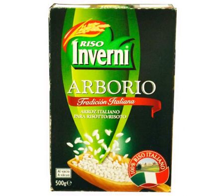 ARROZ INVERNI RISO ARBORIO 500GR