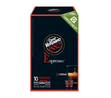 CAPSULAS DE CAFE VERGNANO CREMOSO 10UN