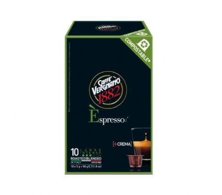 CAPSULAS DE CAFE VERGNANO LUNGO 10UN