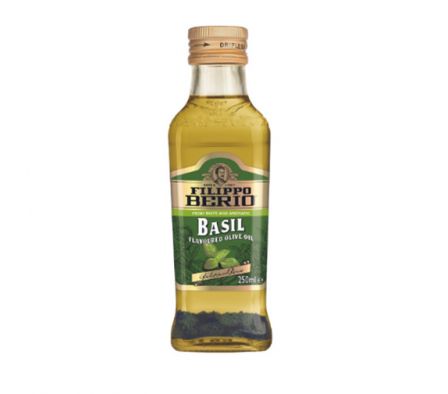 ACEITE DE OLIVA FILIPPO BERIO VIRGEN ALBAHACA 250M