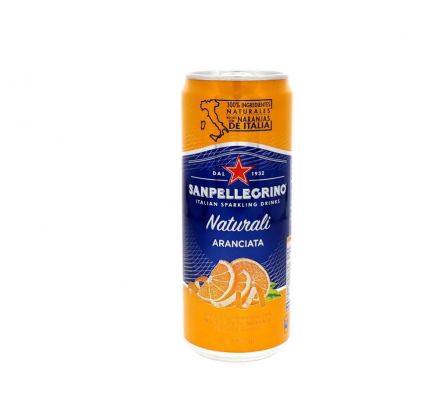 AGUAS SANPELLEGRINO NATURALI ARANCIATA 330ML