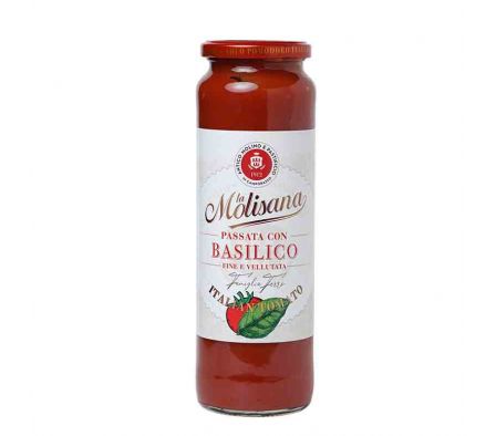 SALSA PASSATA BASILICO LA MOLISANA 690 GR