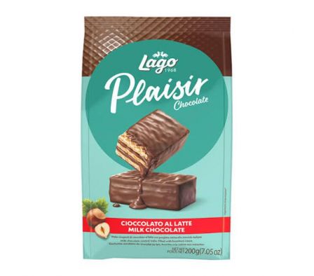 WAFER PLAISIR CHOCOLATE CON LECHE 200 GR