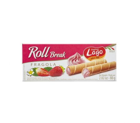 ROLLS DE FRESA LAGO 80G