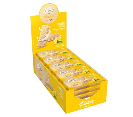 WAFER MINI POKER DE LIMON 45GR