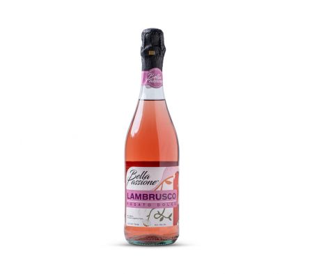 VINO BELLA PASSIONE LAMBRUSCO ROSATO DOLCE 750ML