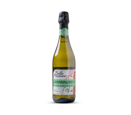 VINO BELLA PASSIONE LAMBRUSCO BLANCO 750ML