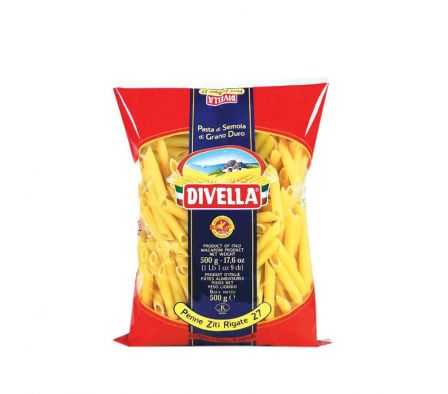 FIDEO DIVELLA PENNE ZITI RIGATE 500 GR