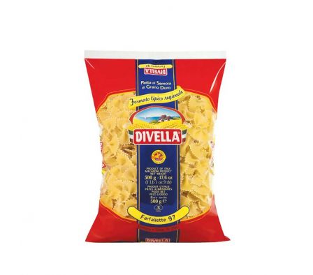 FIDEO DIVELLA FARFALLE 500 GR 