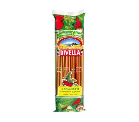 SPAGHETTI DIVELLA TRICOLOR 500 GR 
