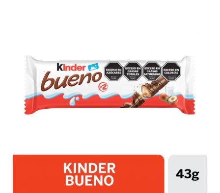 CHOCOLATE FERRERO KINDER BUENO 43GR