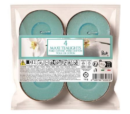 VELA AROMATICA MAXI LIGHT 10H PURO COTONE 