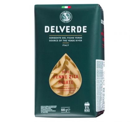 PASTA DELVERDE PENNE RIGATE 500GR