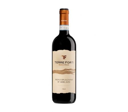 VINO TERRE FORTI MONTEPULCIANO D´ABRUZZO 750ML 