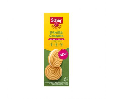 GALLETITA SCHAR SUGAR FREE VAINILLA CREAN 115GR