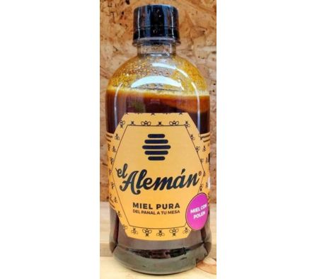 MIEL DE ABEJA EL ALEMAN C/ POLEN 500GR