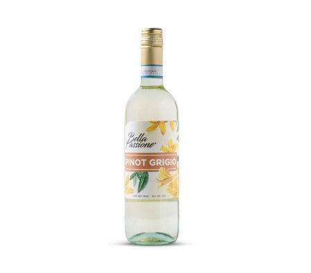 VINO BELLA PASSIONE BLANCO PINOT GRIGIO 750ML