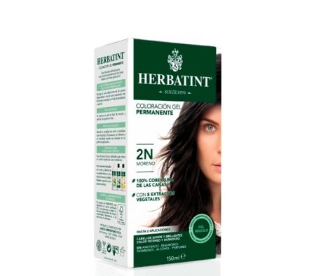 TINTE HERBATINT 2N GEL COLORACION PERMANENTE
