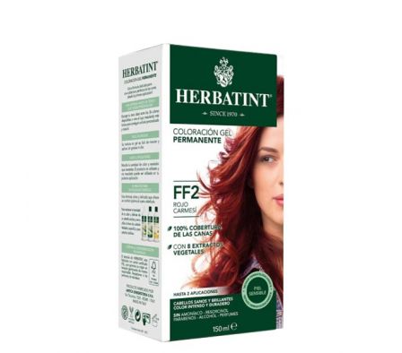 TINTE HERBATINT FF2  GEL COLORACION PERMANENTE