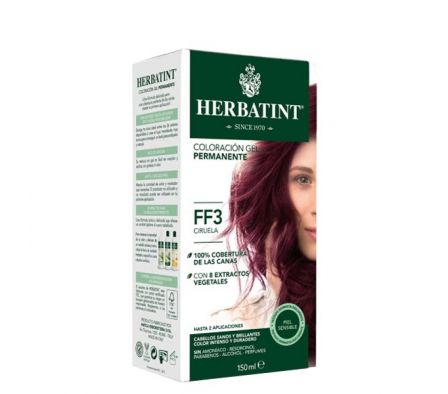 TINTE HERBATINT FF3 GEL COLORACION PERMANENTE