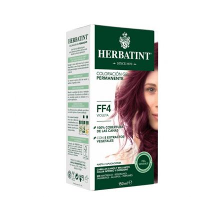TINTE HERBATIN FF4 GEL COLORACION PERMANENTE 150GR