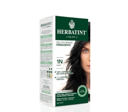 TINTE HERBATINT GEL 1N COLORACION PERMANENTE