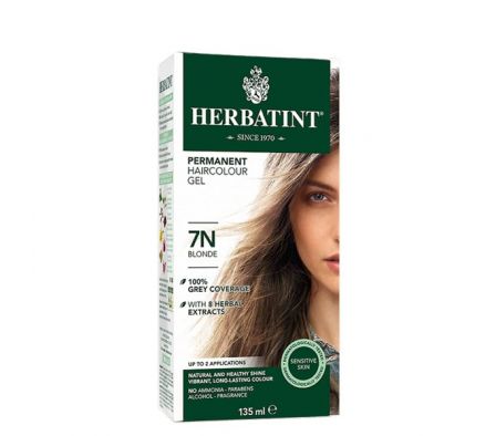 TINTE HERBATINT 7N RUBIO GEL COLORACION PERMANENT