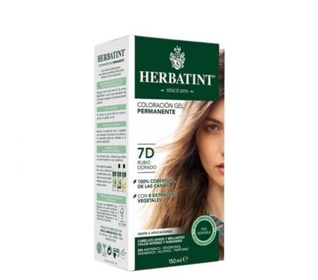 TINTE HERBATINT 7D RUB. DORA GEL COLORACION PERMAN
