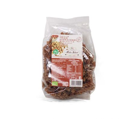 FIDEO PASTA NATURA TRIGO SARRACENO FUSILLI 250GR