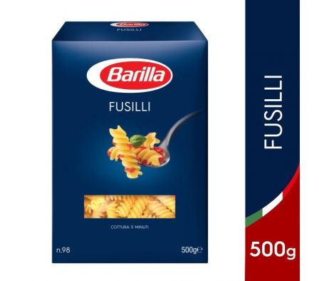 FIDEO BARILLA FUSILLI CORTA 500GR