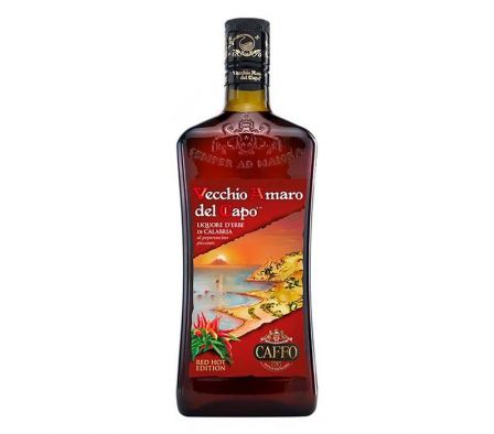LICOR CAFFO VECCHIO AMARO DEL CAPO RED HOT 700ML 
