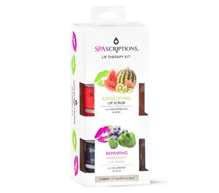 SET LABIOS SPASCRIPTIONS EXFOLIANTE Y REPARADOR