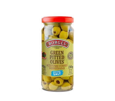 ACEITUNA BORGES VERDE S/H 110G