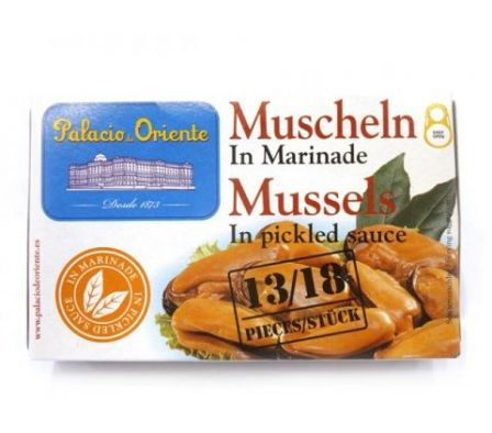 MEJILLONES PALACIO DE ORIENTE EN ESCABECHA 115GR