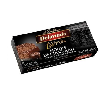 TURRON DELAVIUDA DARK CHOCOLATE 70% 200GR 
