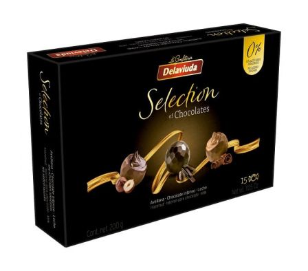 BOMBONES DELAVIUDA S/ AZUCAR AGR  X200G 