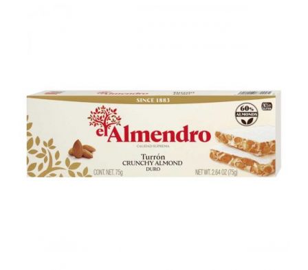 TURRON EL ALMENDRO DURO 75GR