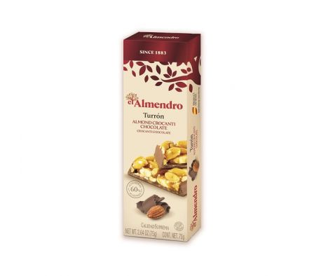 TURRON EL ALMENDRO CHOCO CROCANTE 75GR 
