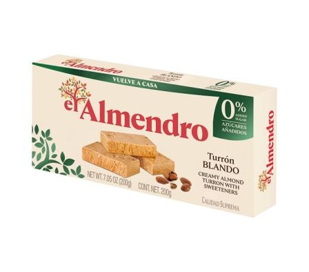 TURRON EL ALMENDRO BLANDO 200GR 