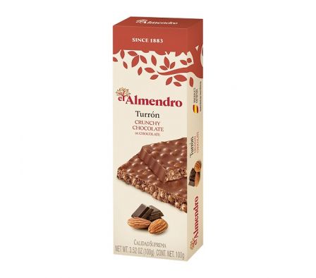 TURRON EL ALMENDRO CHOCOLATE CHOCANTE 100GR 
