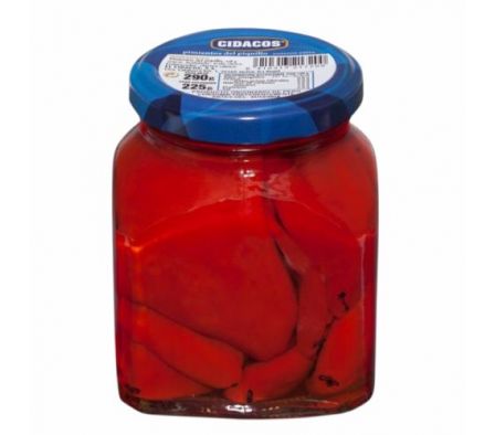 PIMIENTOS CIDACOS PIQUILLO ENTEROS 290GR