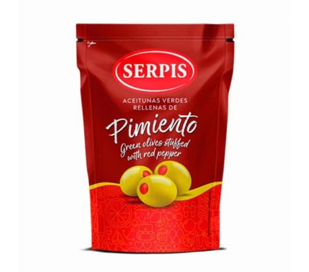 ACEITUNAS SERPIS PIMIENTO 170GR
