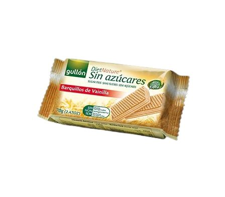 GALLETITA GULLON BARQUILLOS DE VAINILLA SIN AZUCAR