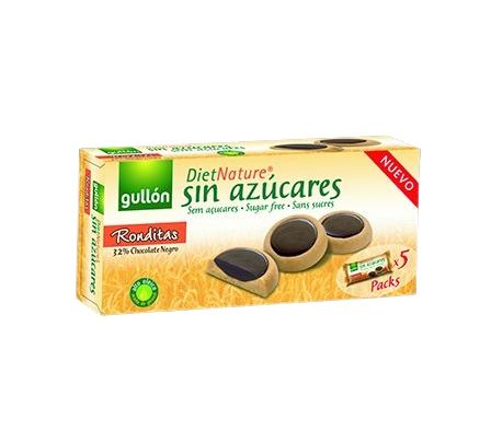 GALLETITA GULLON RONDITAS SIN AZUCAR 5 PACKS