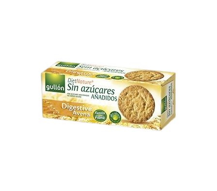 GALLETITA GULLON DIGESTIVE AVENA S/AZUCAR 410GR