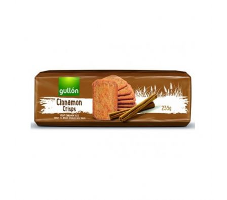 GALLETITA GULLON CINNAMON CRISPS 235GR